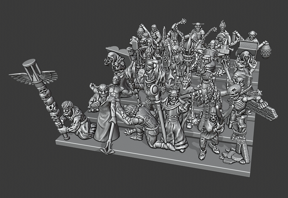 Warmaster Empire Flagellants
