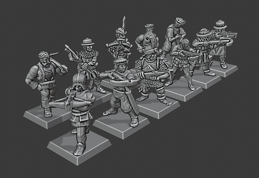 Warmaster Empire Crossbowmen by grumpusbumpus | Download free STL model ...