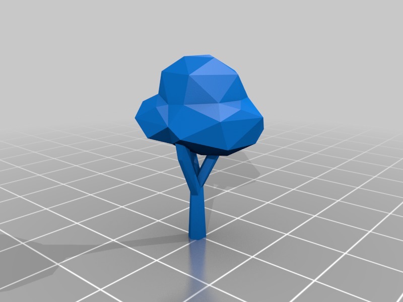 Miniatura 3 do modelo 3D Low Poly Tree