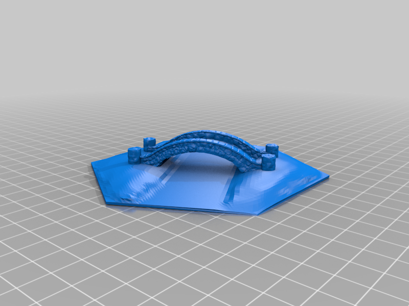 Miniatura 5 do modelo 3D Hex Terrain Tiles