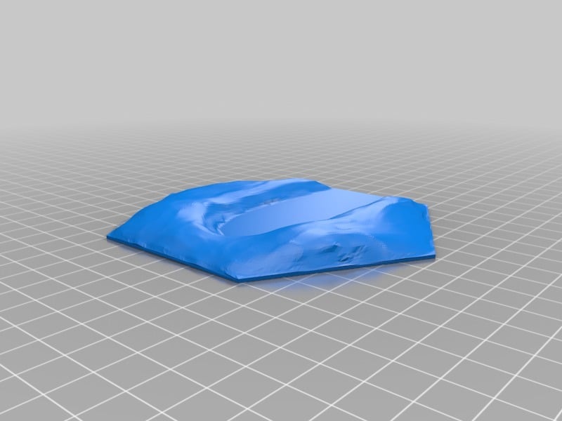 Miniatura 10 do modelo 3D Hex Terrain Tiles