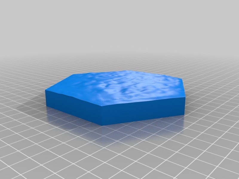 Miniatura 15 do modelo 3D Hex Terrain Tiles