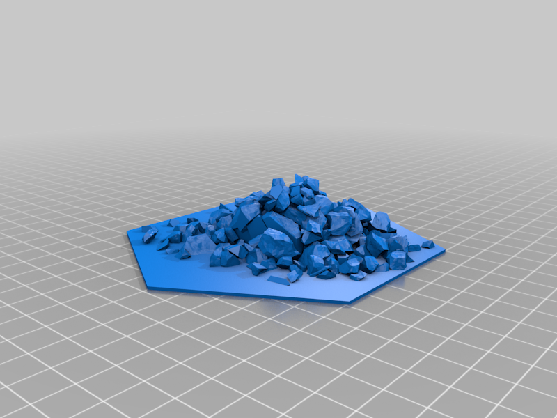 Miniatura 31 do modelo 3D Hex Terrain Tiles