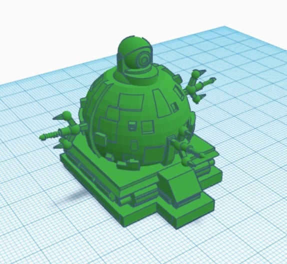 Miniatura 2 do modelo 3D Technodrome