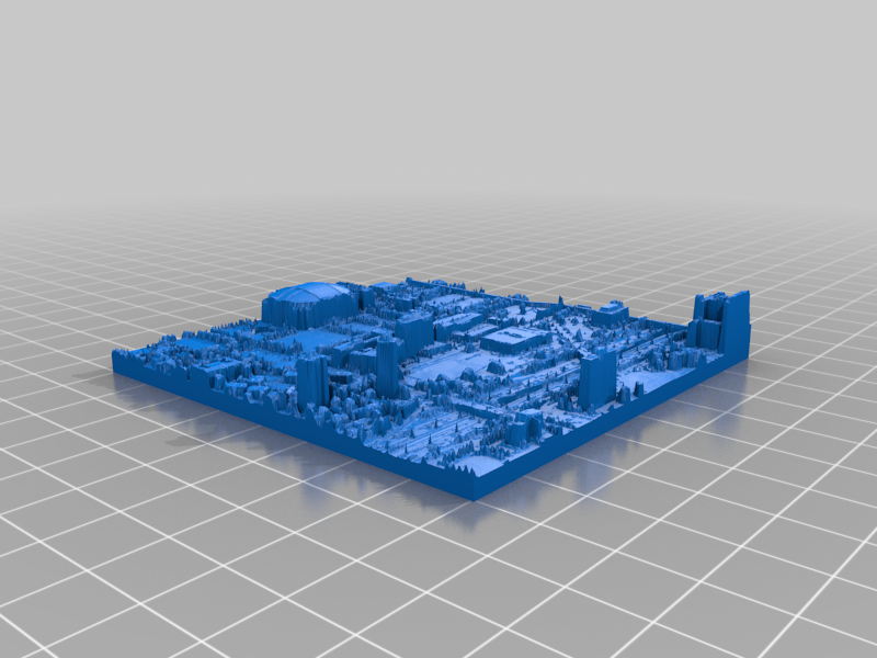 Chicago LIDAR Data by Ramcin | Download free STL model | Printables.com