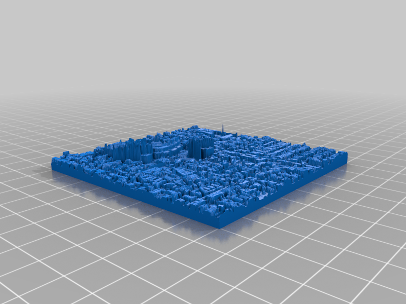 Chicago LIDAR Data by Ramcin | Download free STL model | Printables.com