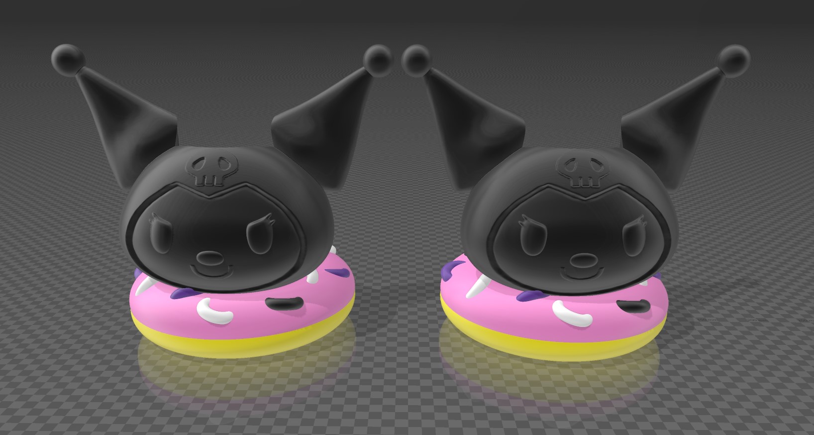 Kuromi Doughnut Planter