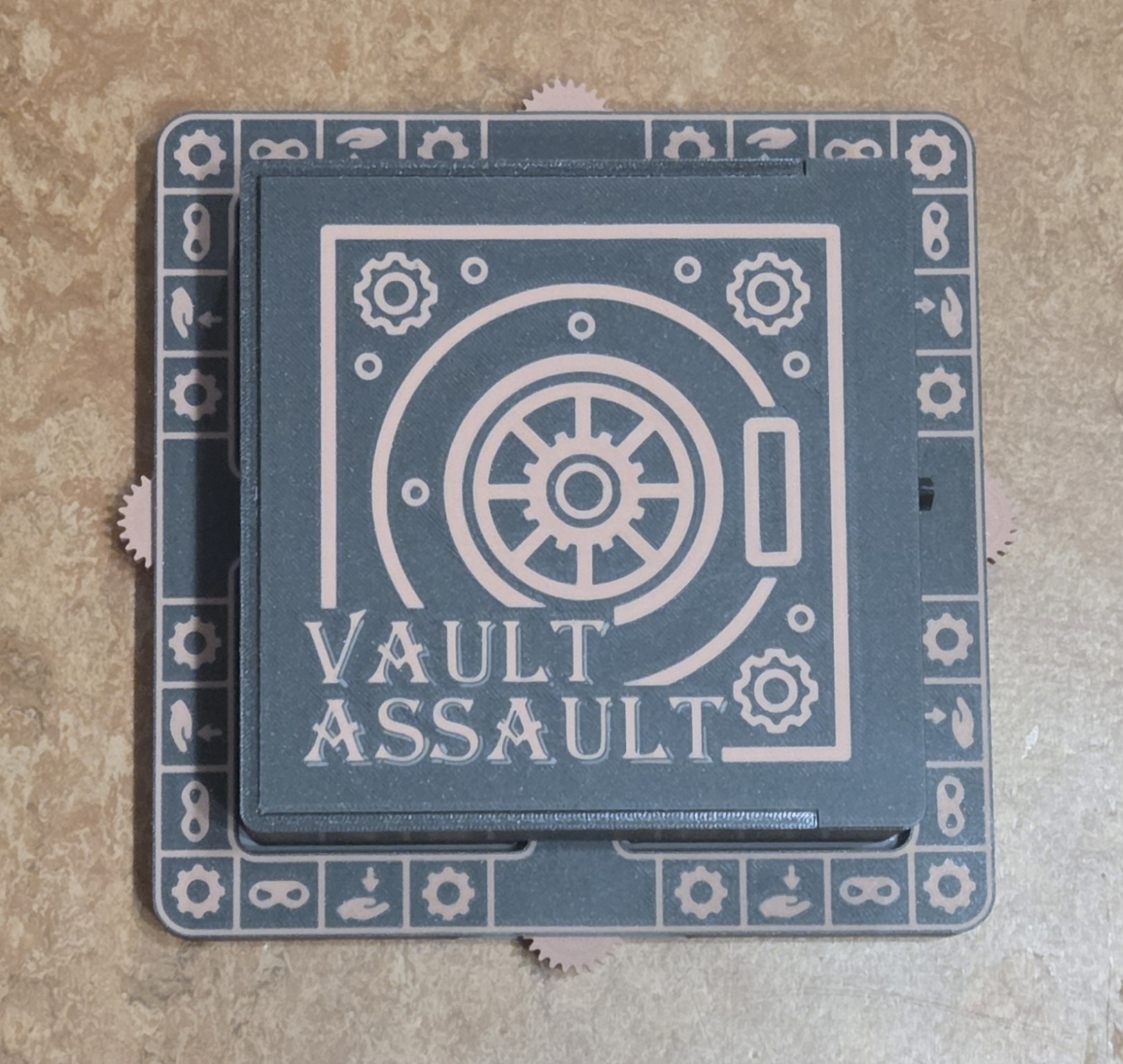 Accessory Box for Vault Assault Board Game