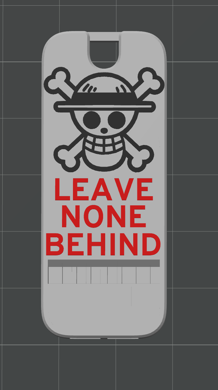 Safety whistle - Leave none behind