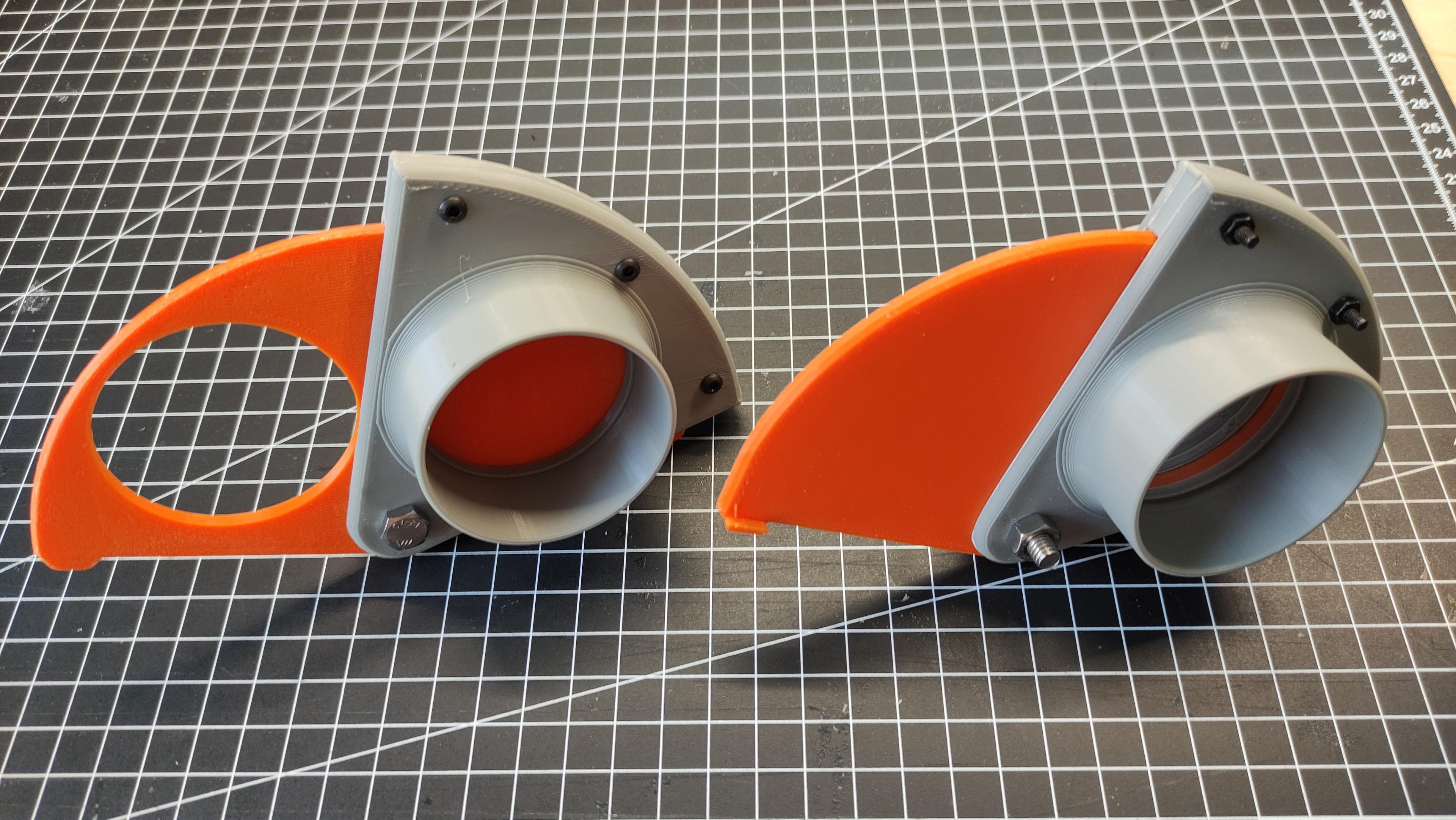 Blast Gate for 50mm pipes (german "HT-Rohr")