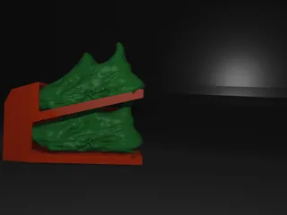 Wall Shoe Rack by Suam | Download free STL model | Printables.com