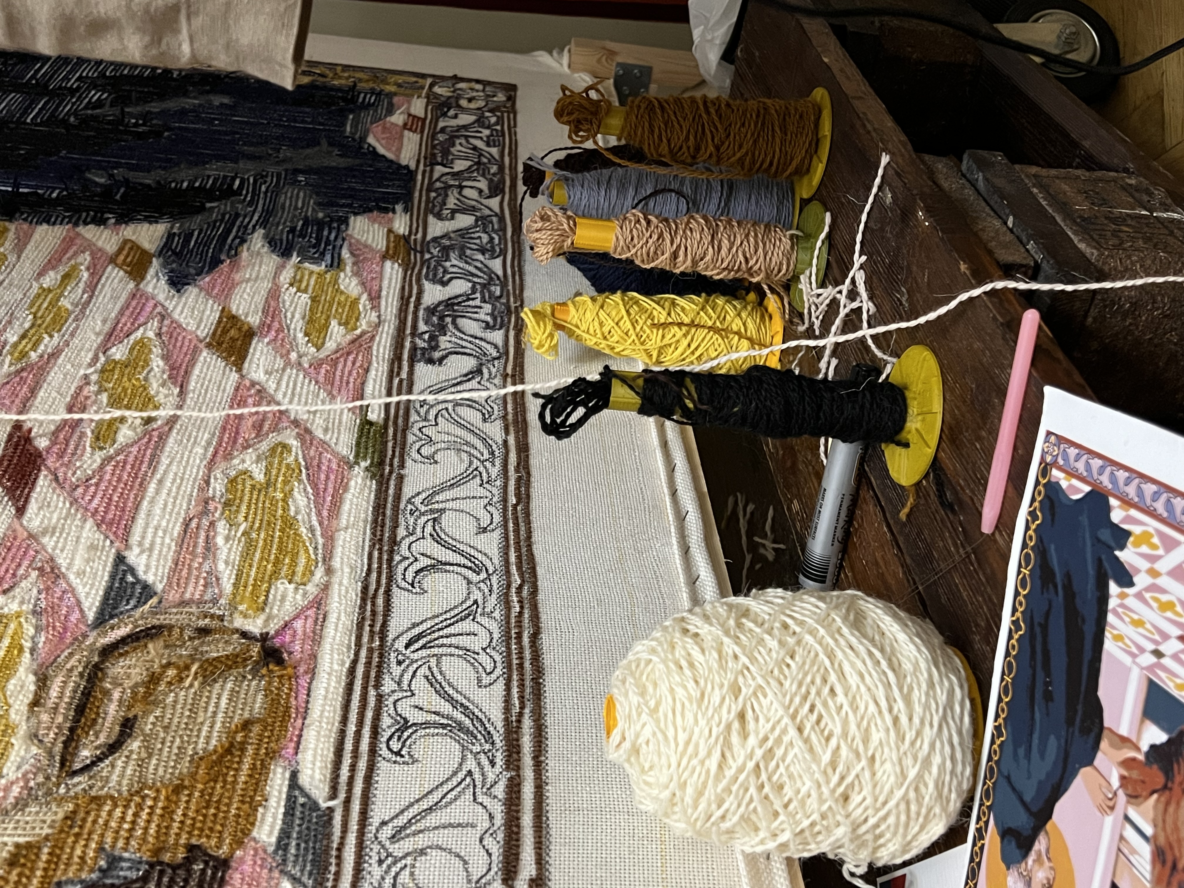 Miniatura 3 do modelo 3D Yarn spindle