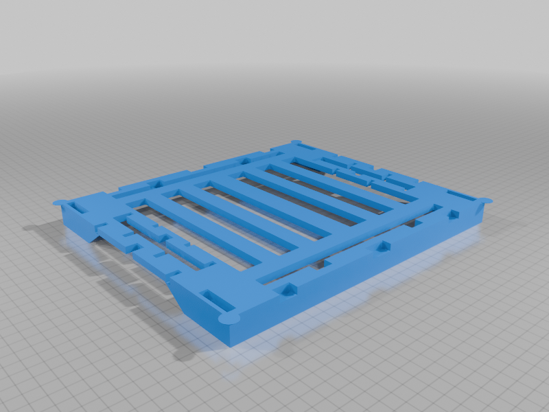 Miniatura 4 do modelo 3D Shoe rack stackable