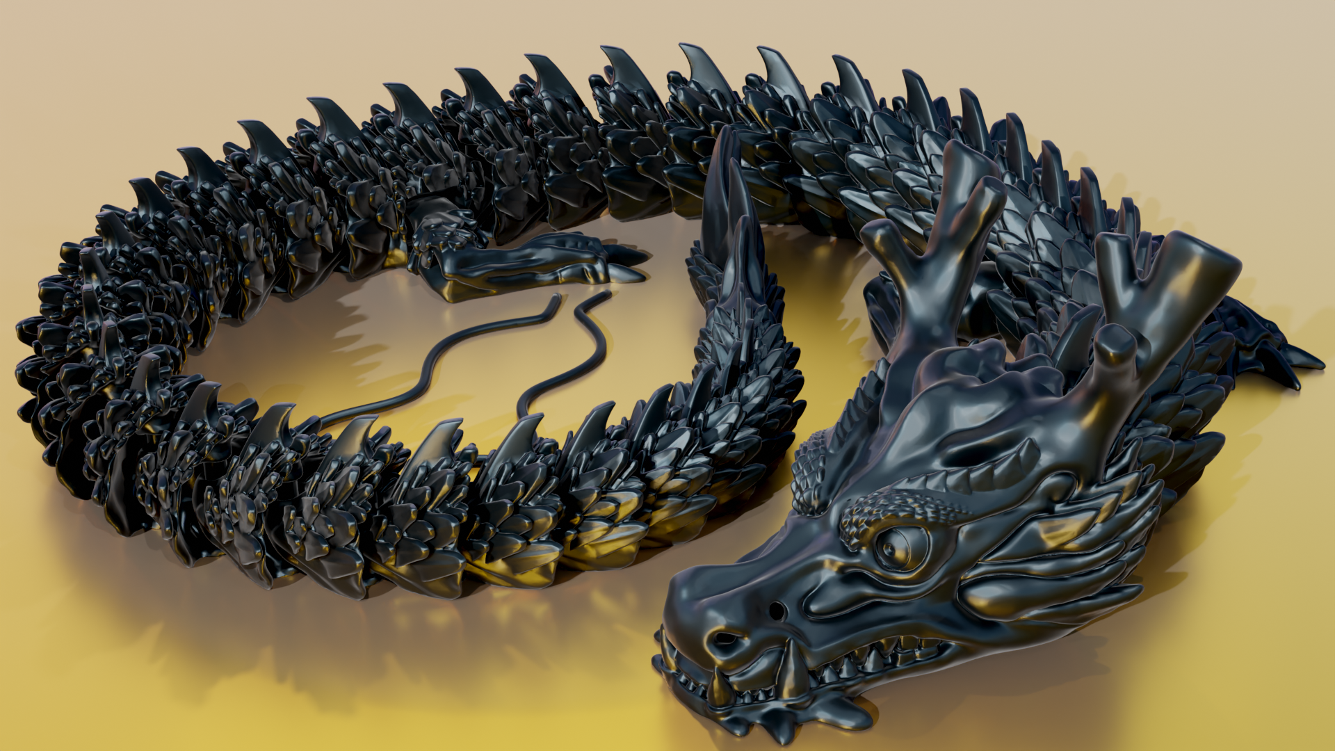 The Chinese Articulated Dragon By Parazitcat 