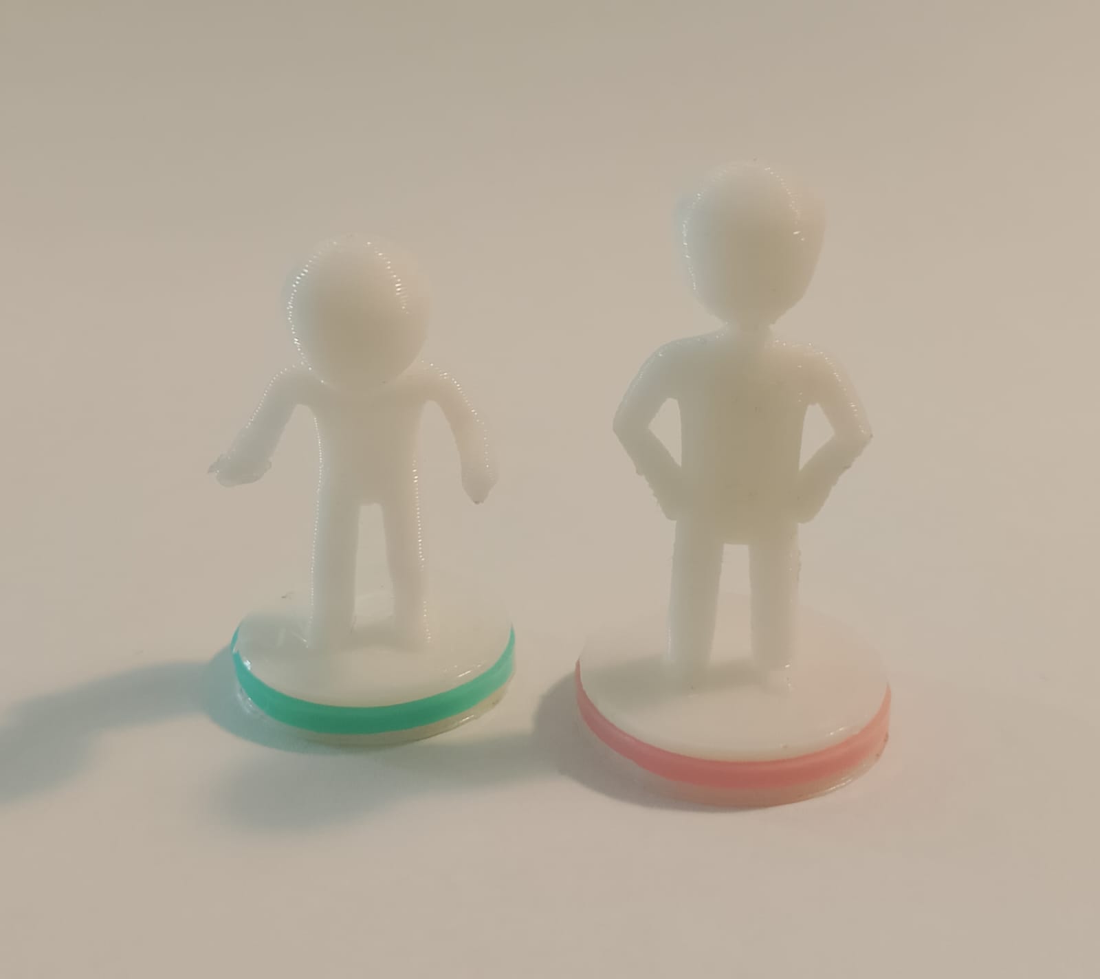 DnD player and enemy character