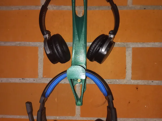 duble headphones stand