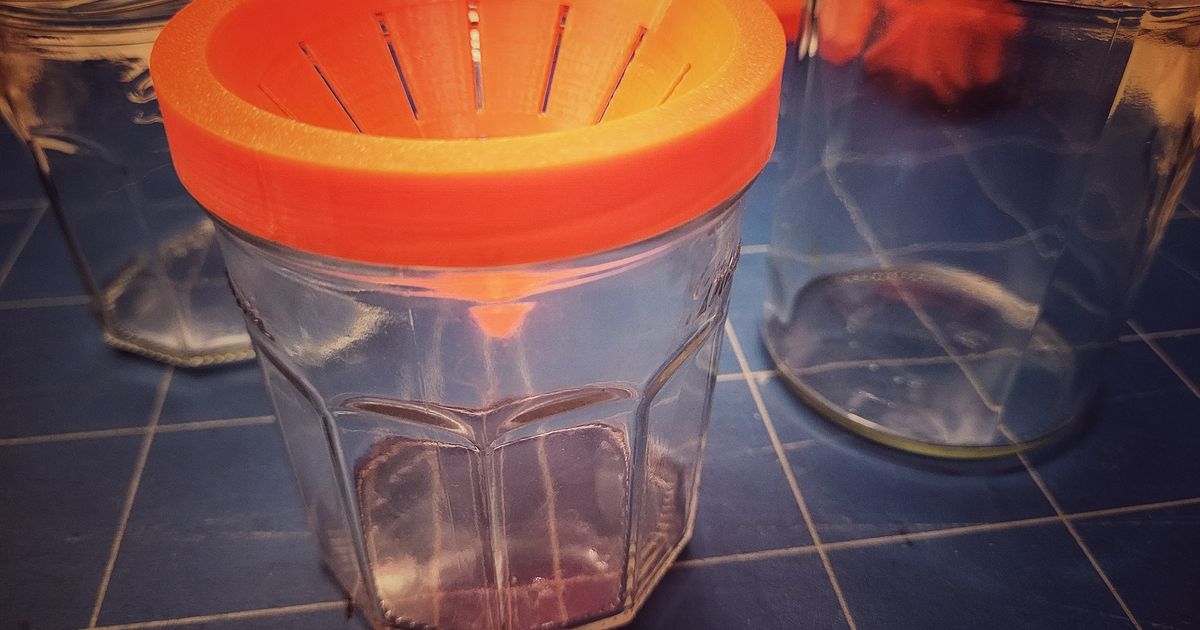 Fruchtfliegenfalle / Fruit fly trap by Markus Eissler | Download free STL model | Printables.com