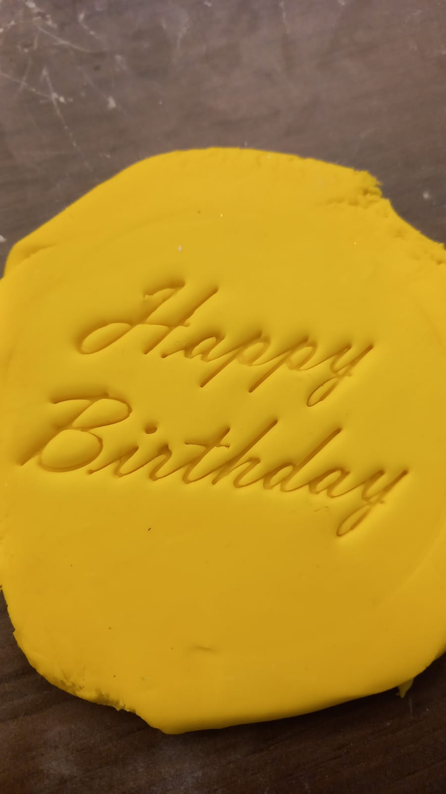 cake stamp fondant
