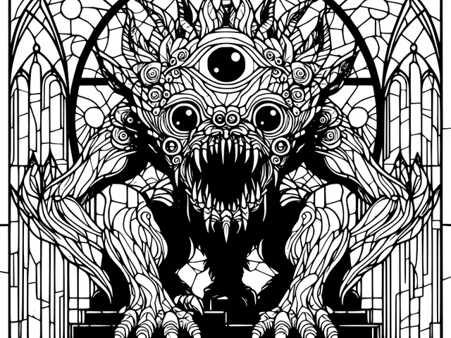 Wall art: King of monsters 12 (two colours)