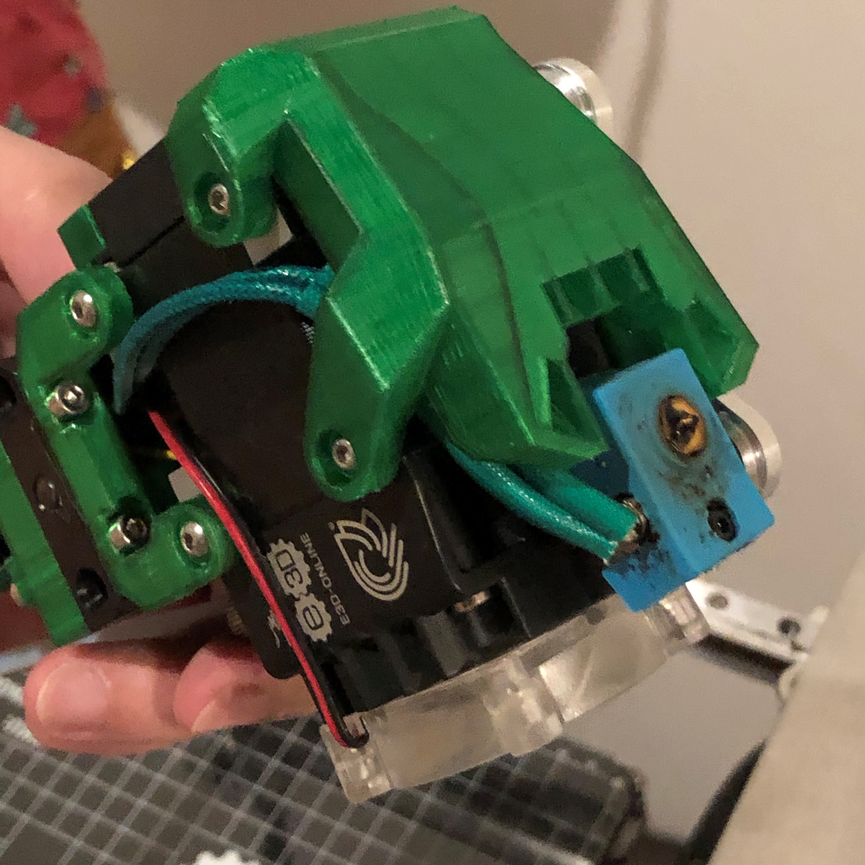 Remeshed Bondtech Fan Shouds for E3D Hemera (Prusa)