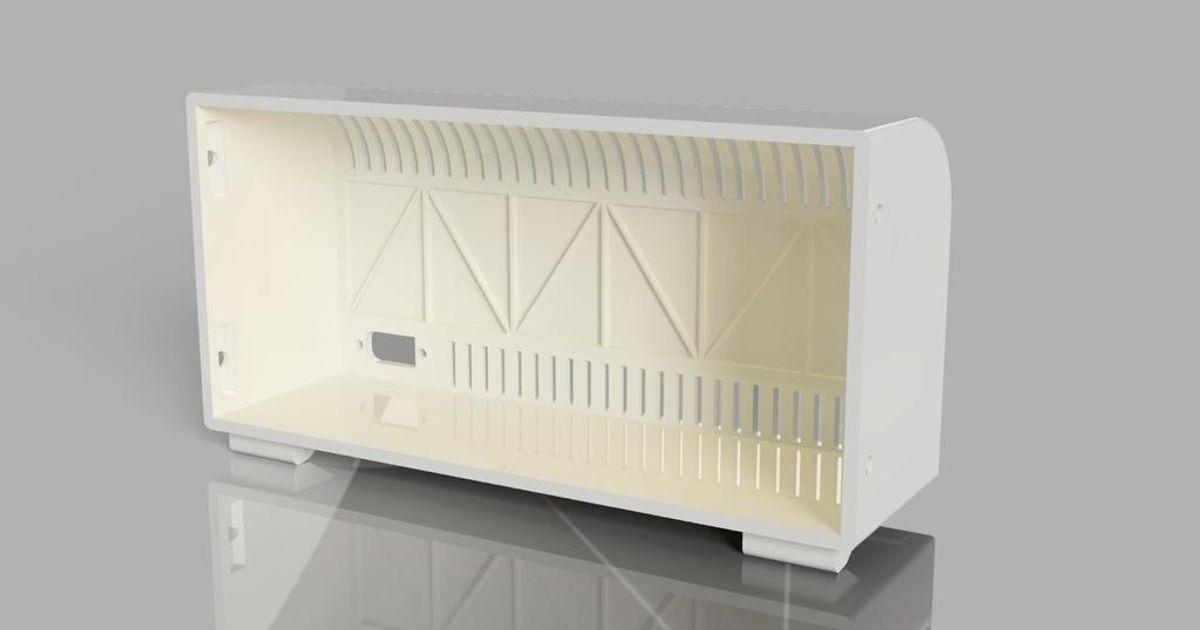 RIDEN RD6012 panel case by sobieh | Download free STL model ...