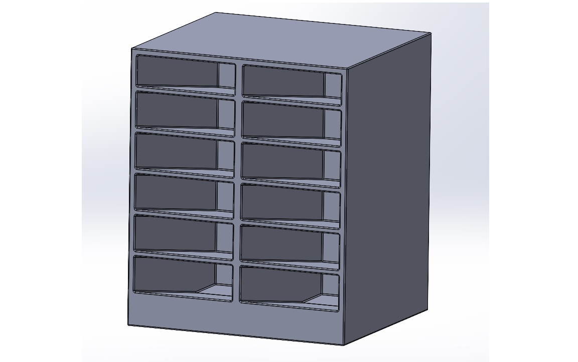 Sortierbox Wendeschneidplatten Kästen/Box for indexable inserts