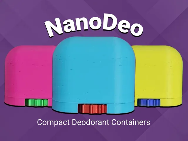 NanoDeo - Small Deodorant Container