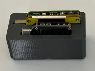 Gridfinity holder for USB testers