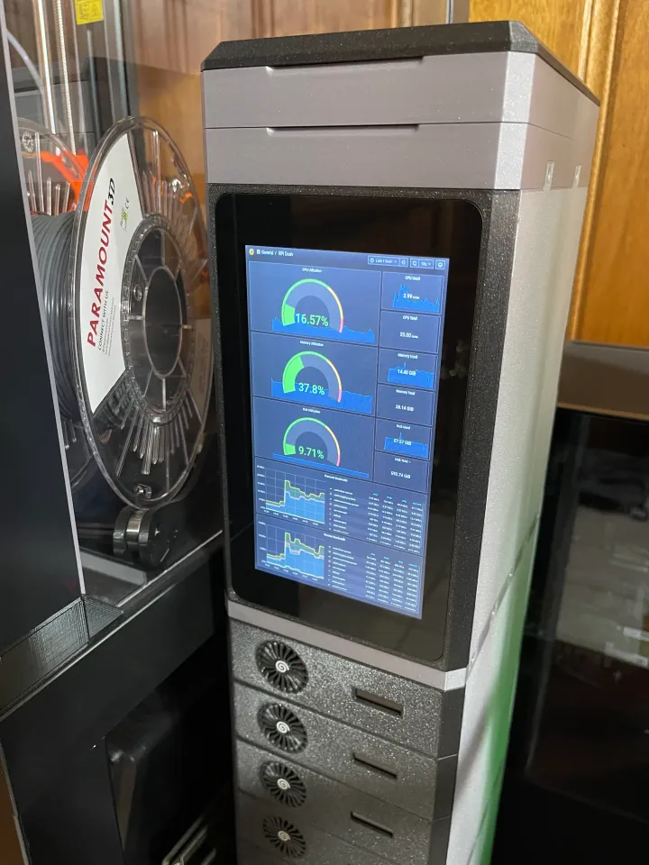 Raspberry Pi Case / Rack by dougmeek | Download free STL model ...