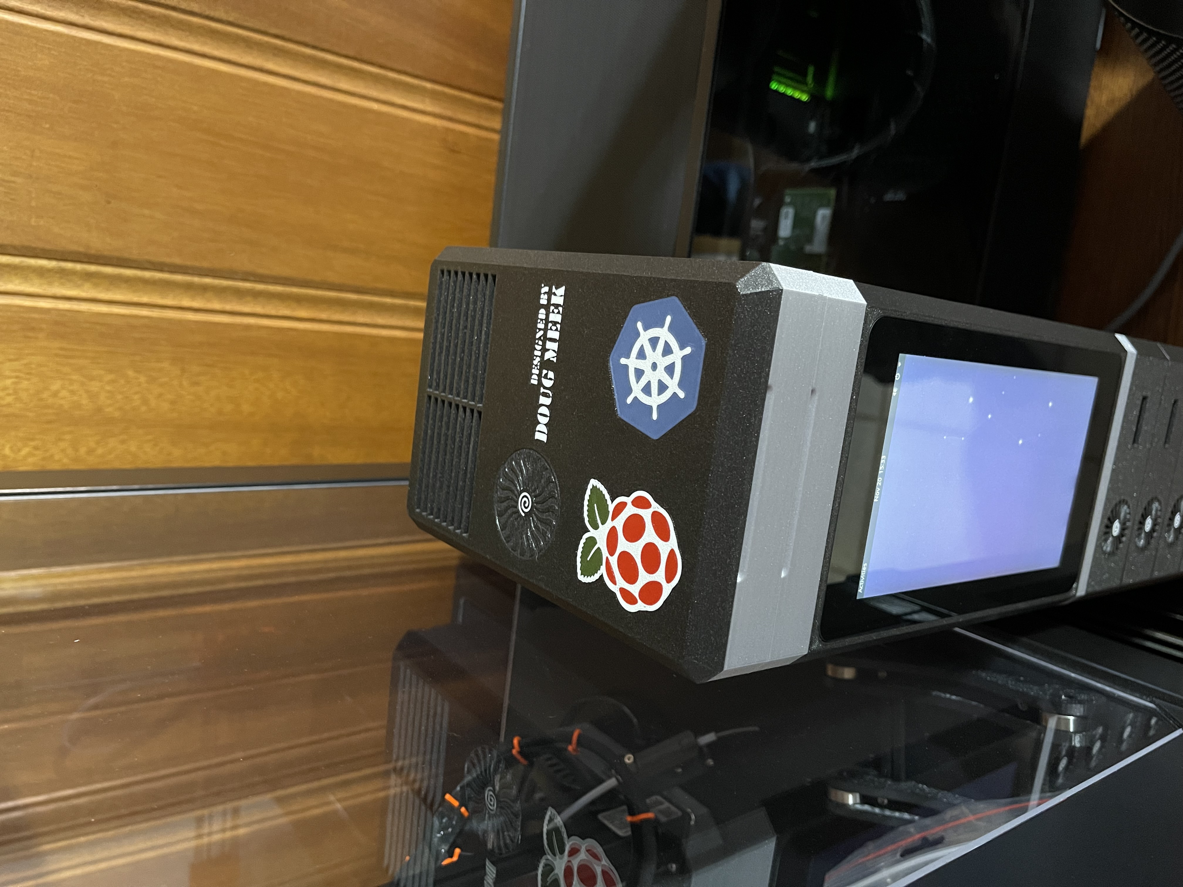 Miniatura 7 do modelo 3D Raspberry Pi Case / Rack