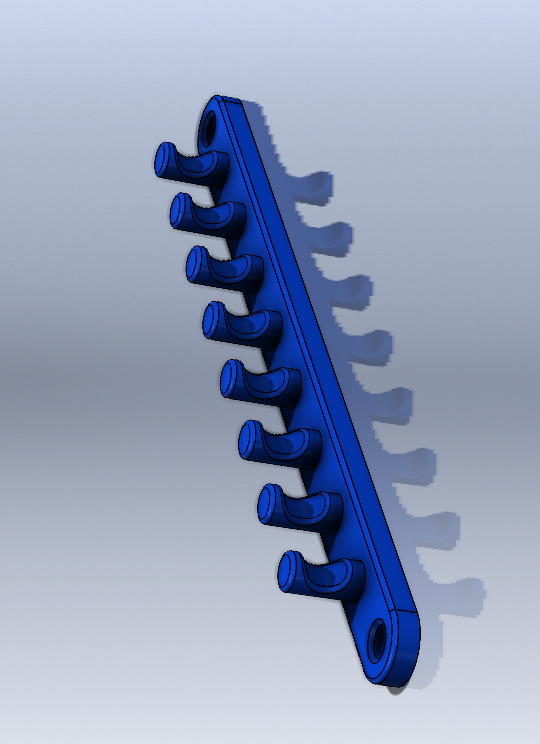 Miniatura 4 do modelo 3D Simple Keyholder