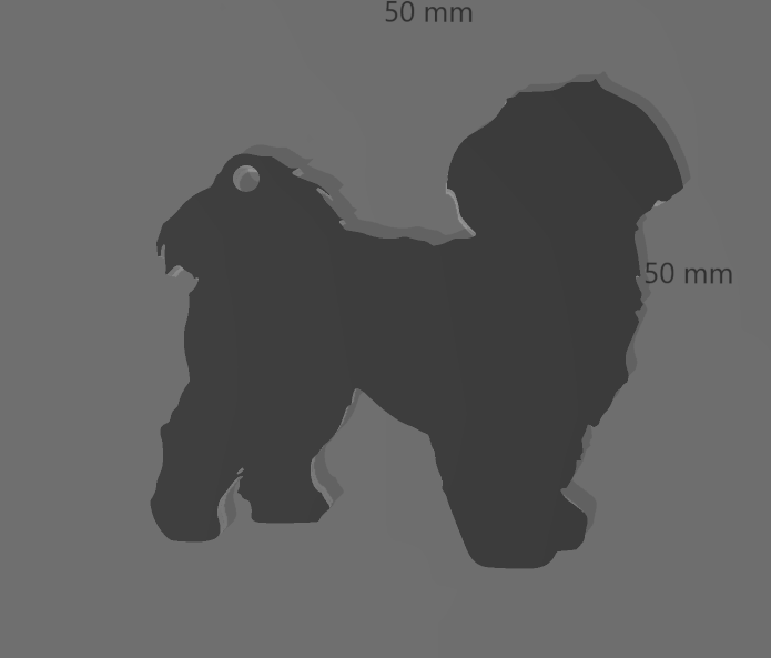 Shih-Tzu Keychain
