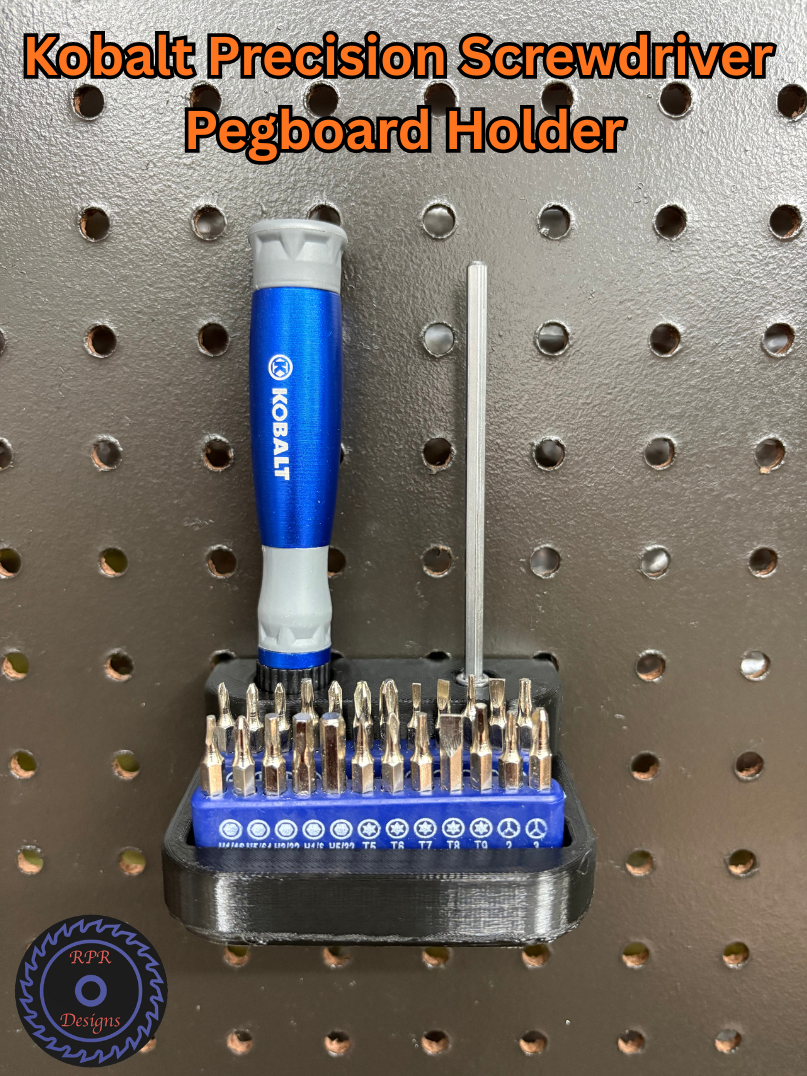 Kobalt Precision Screwdriver Pegboard Holder