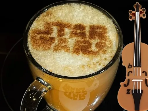 STAR WARS - coffee stencil