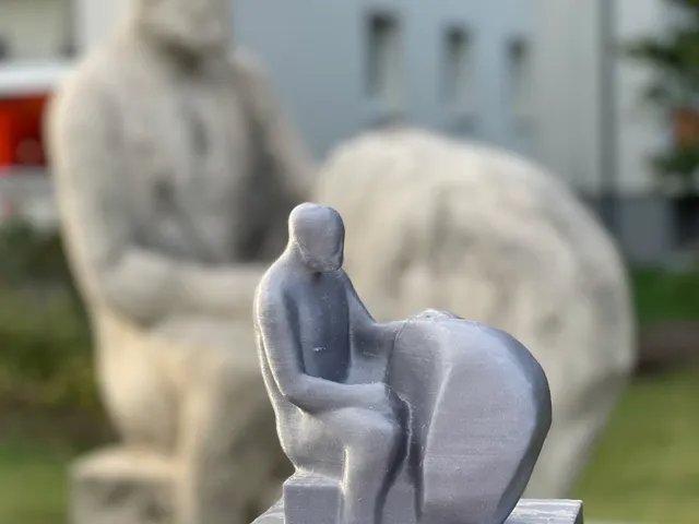 Socha Muž s kamenem (Petřiny)