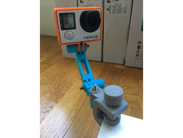 Miniatura 3 do modelo 3D mini clamp for 3D printer bed
