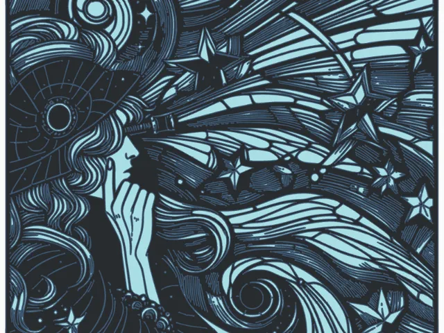 Wall art: The pursuit of knowledge (two colours)