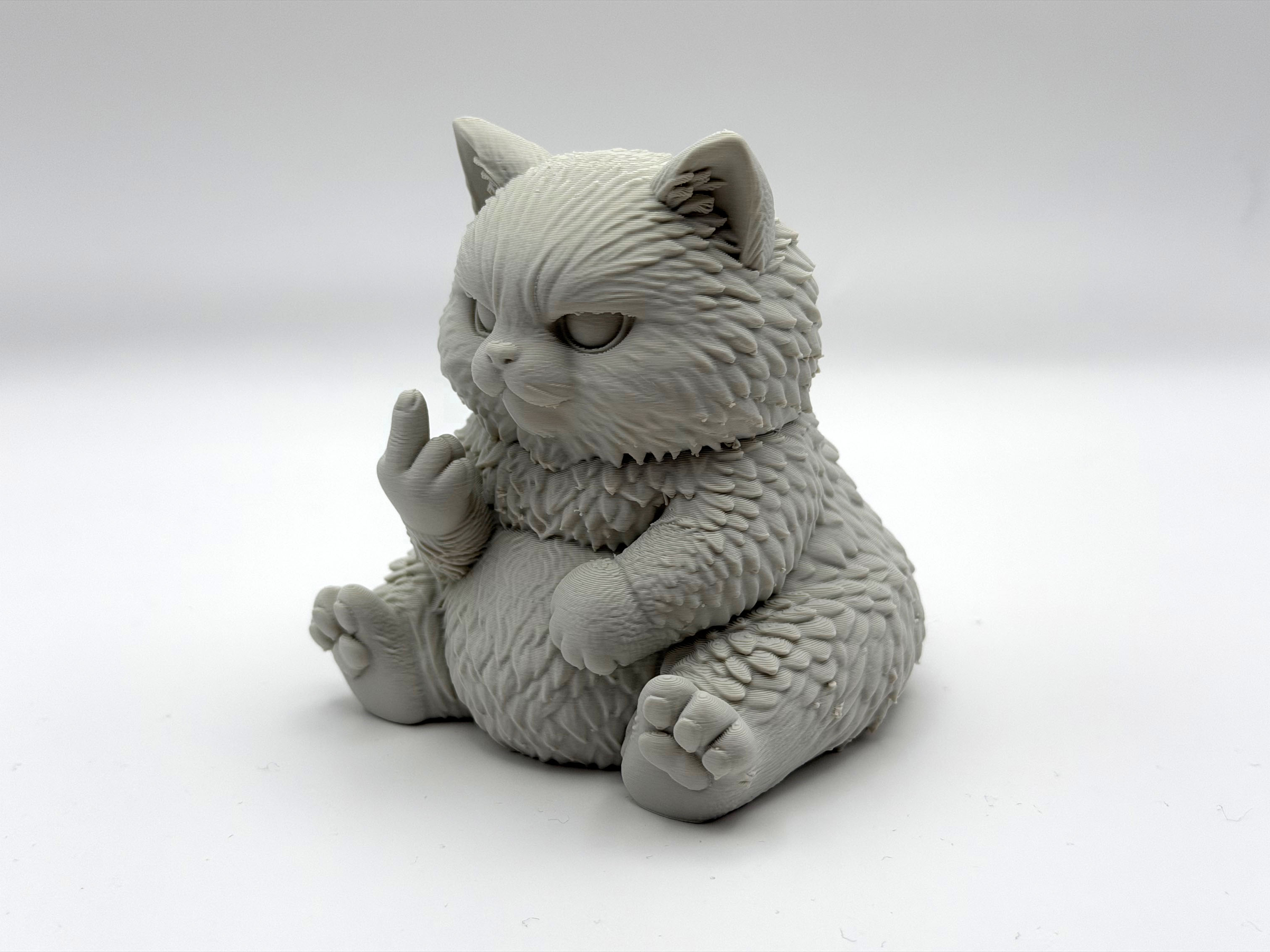 Grumpy Fluff Kitten — miniatura 3