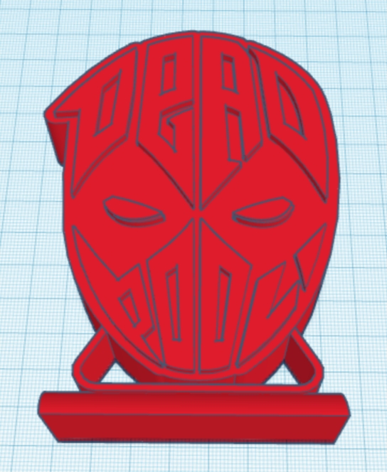 Figura Deadpool decoración