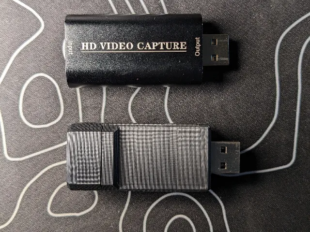USB Capture Card Housing (w/ Cold Shoe)