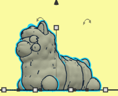Miniatura 2 do modelo 3D flexy lama