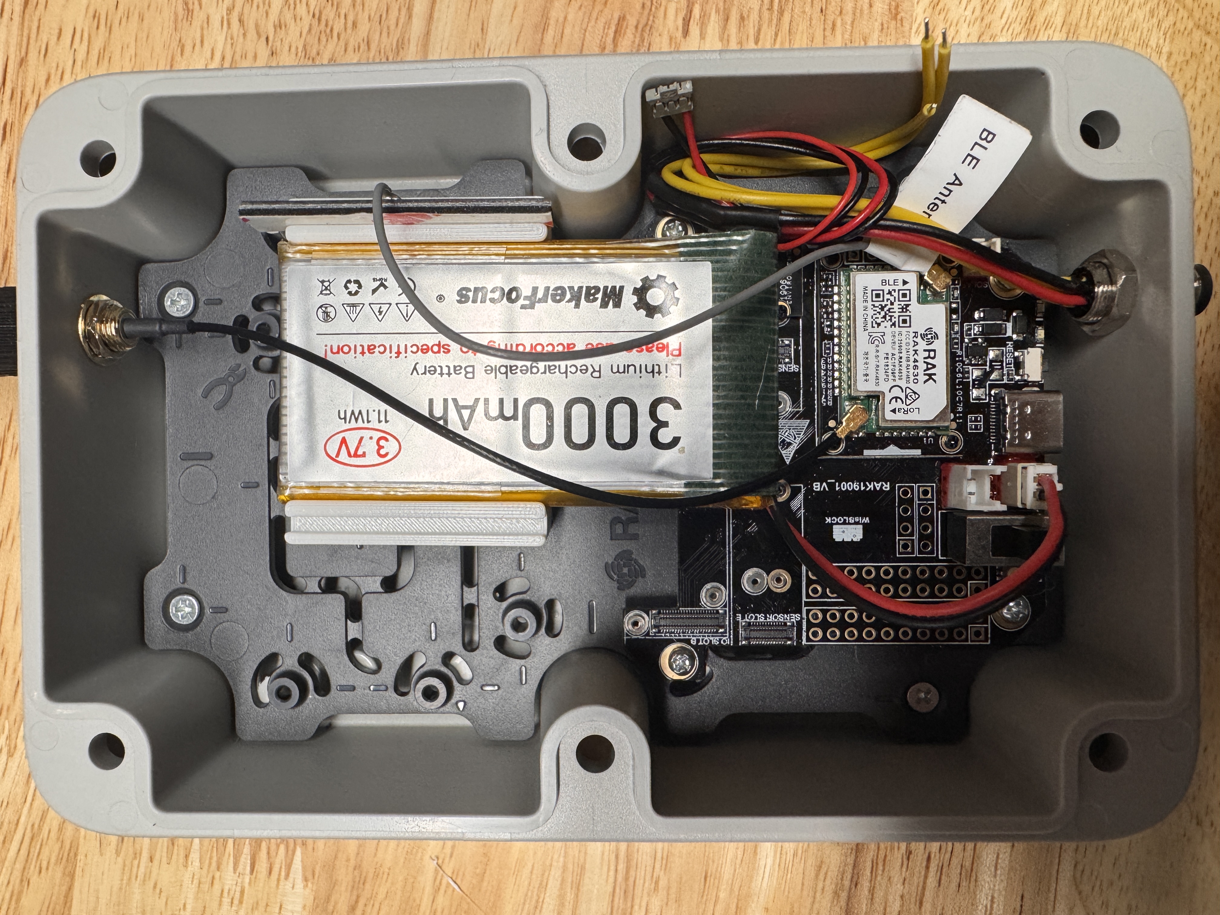 Rak Unify Solar Meshtastic Node Battery Mount