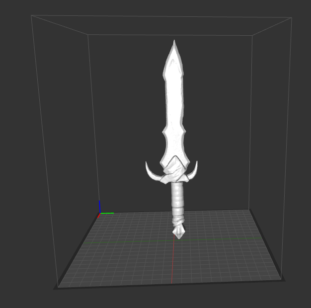 Mystical Sword 3D model