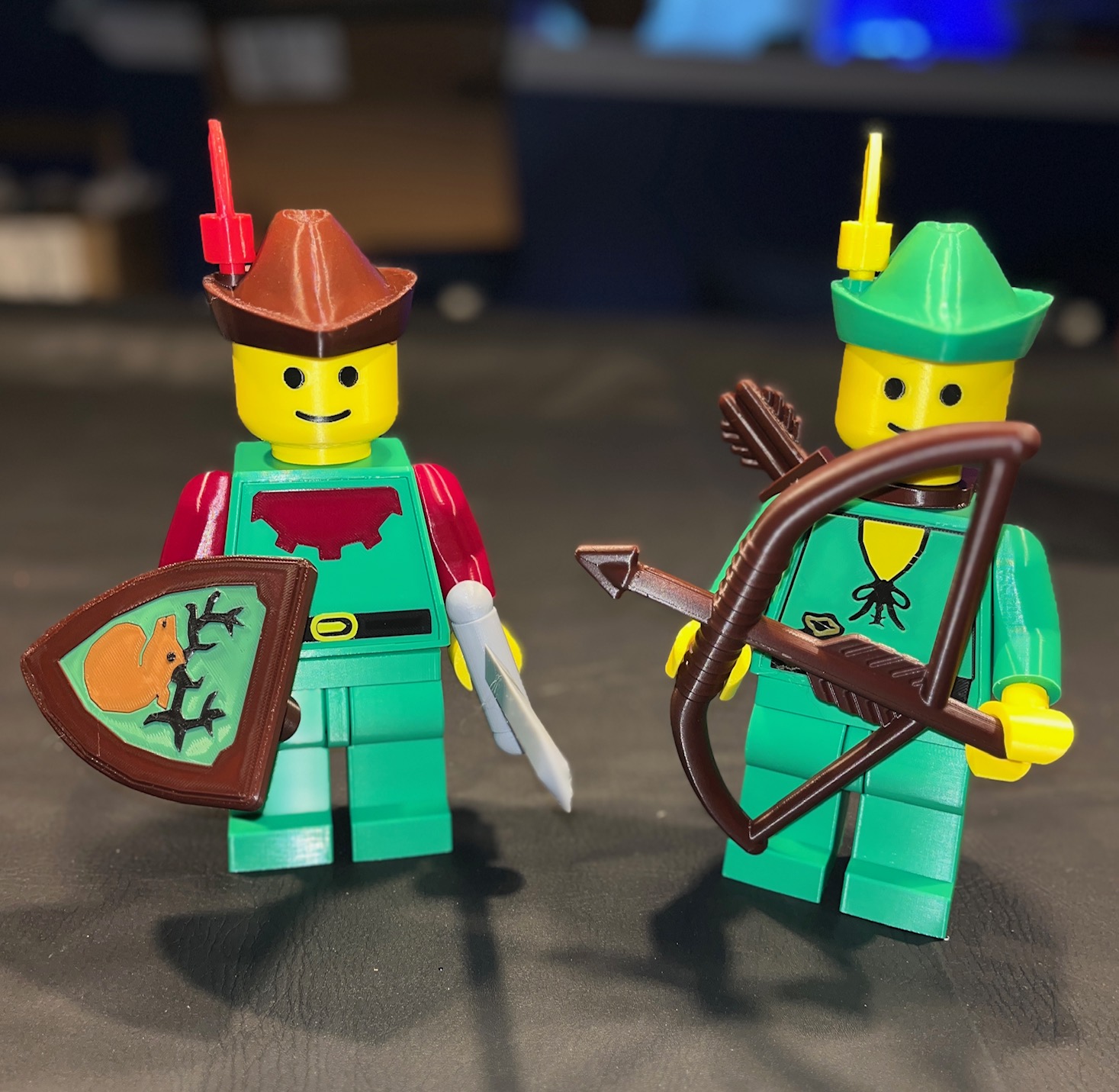 Castles Themed Brick MegaFigures (5:1 Scale) - Set 2