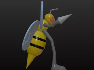 Beedrill by Unreal Visionz | Download free STL model | Printables.com