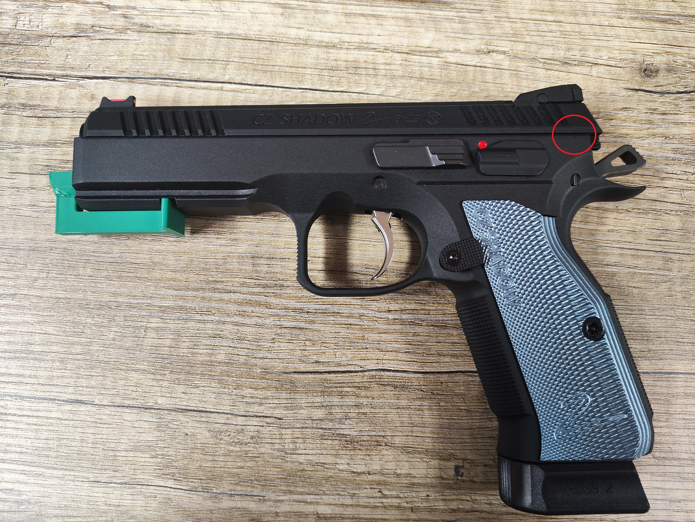 CZ Shadow 2 Slide Stop Pin Removal Tool