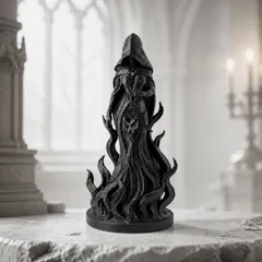 Hooded Flame Figurine