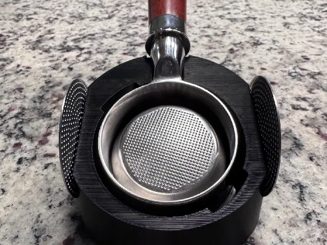 Portafilter 58mm Stand with slots for shower screens