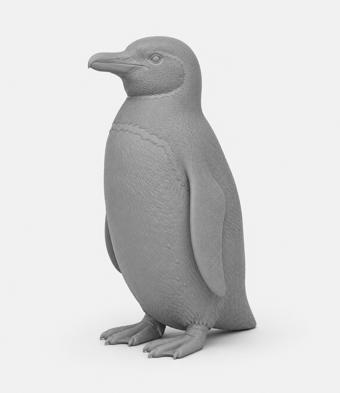 Cute penguin minifigure