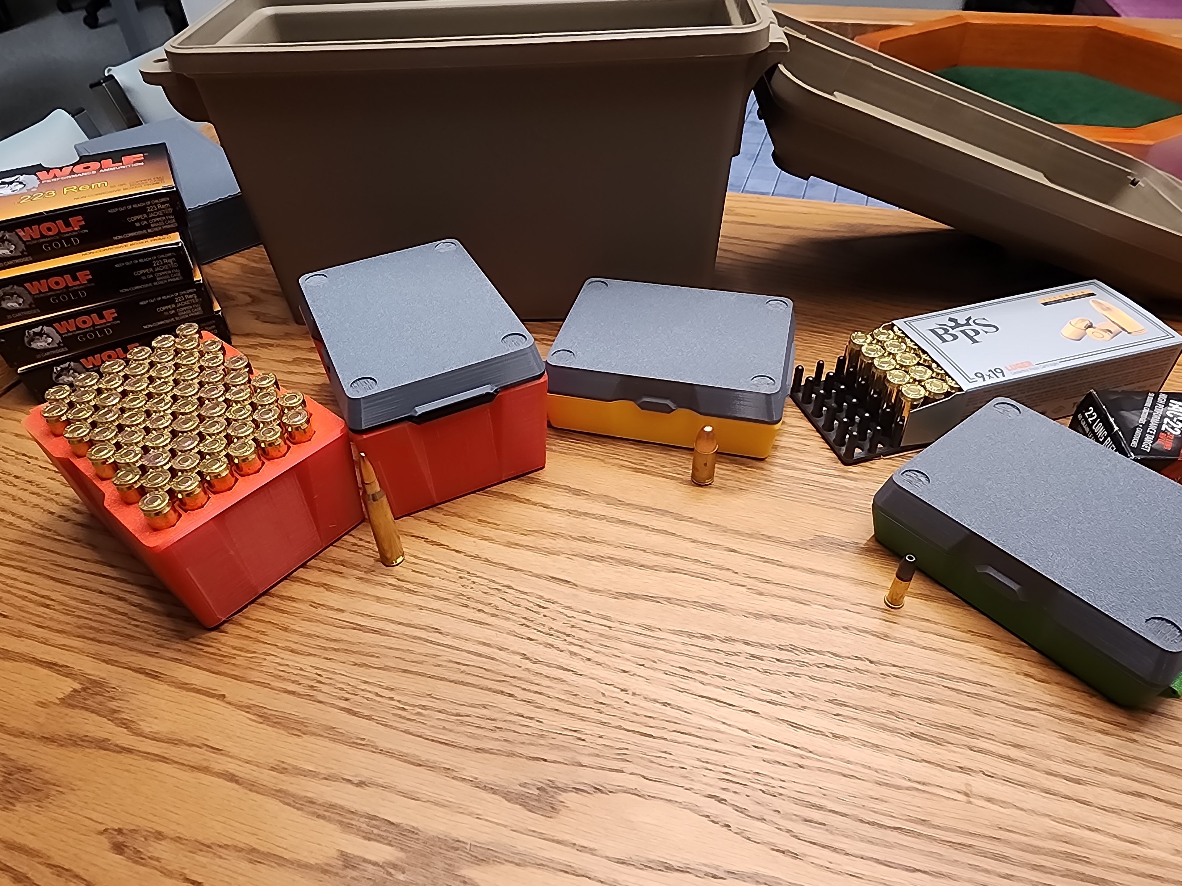 Fitted Reasonable Ammo Boxes